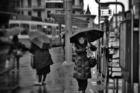 Free Images Black And White Road Street Rain Umbrella Nikon Blackandwhite