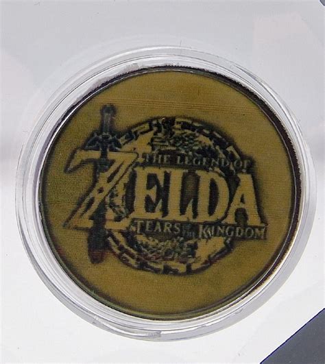 Link Zelda Totk Amiibo Coin Nfc Botw The Legend Of Zelda Uk Seller Fast