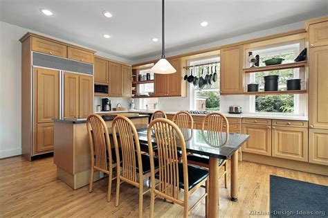 This paint color reads as a neutral tone, since it's a pale green with a slight addition of gray. Pictures of Kitchens - Traditional - Light Wood Kitchen ...