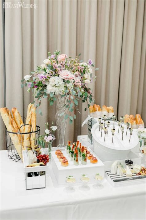 For a successful wedding, you'll need to make sure your menu and drink options are up to scratch! Pretty Spring Wedding Ideas | ElegantWedding.ca | Wedding ...