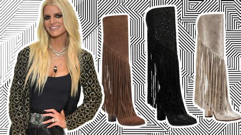 Jessica Simpsons Fringed Boots Are So Amazing We Want Them In Every