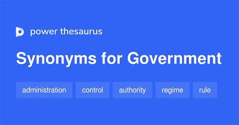Government Synonyms 1 110 Words And Phrases For Government