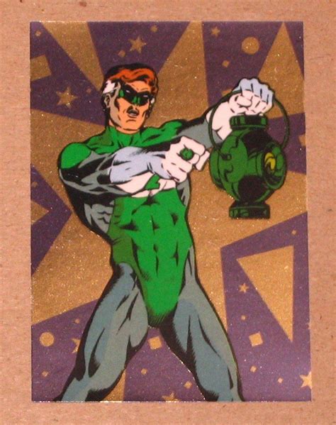 Dc Stars Skybox 1994 Foil Card F4 Green Lantern Ex Green Lantern
