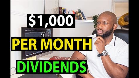 In order to make the calculation easier, i assumed that every dollar is invested in a dividend stock trading at $1. How many shares of stocks to make 1,000 a month in ...