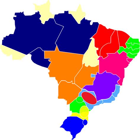 mapa do brasil mapa do brasil para desenhar png image