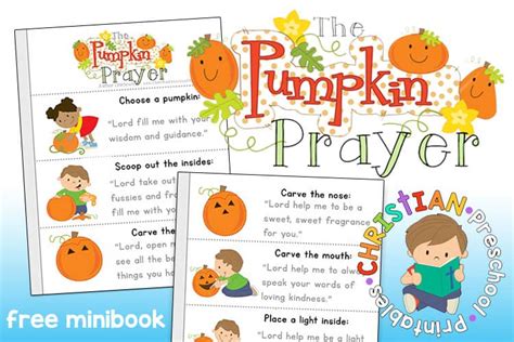 How do you choose your pumpkin for halloween? Pumpkin Prayer Printables
