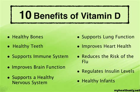 Useful Health Benefits Of Vitamin D3 You Must To Know My Health Only