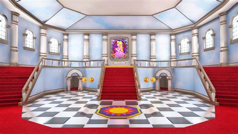 Finally Peachs Castle Interior Is Complete For My Vr Odyssey