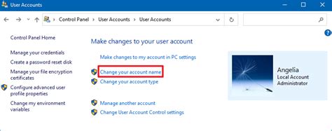 3 Ways To Change User Account Name In Windows 10