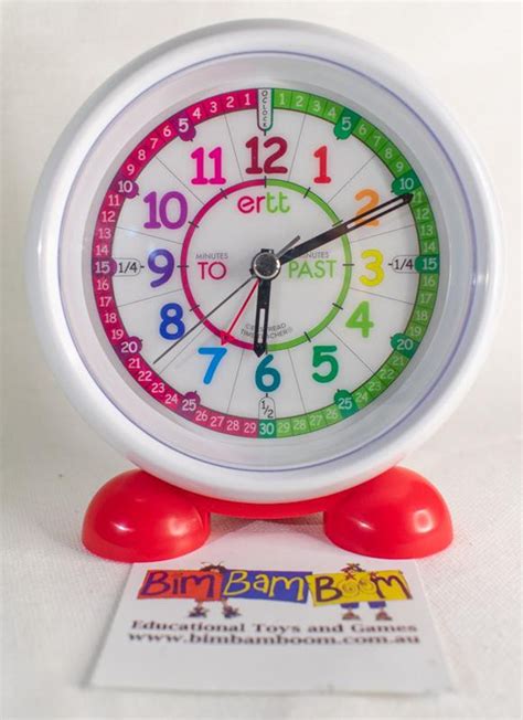 Easyread Time Teacher Alarm Clock Rainbow