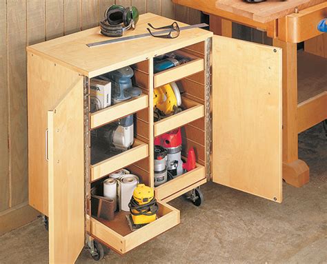 Mobile Tool Cart Woodworking Project Woodsmith Plans