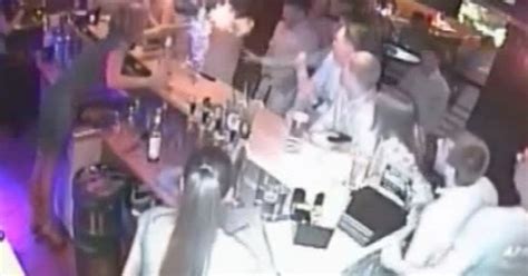Bartender Sets Guys Face On Fire With ‘flaming Lamborghini