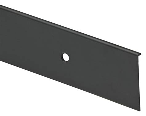 Profil de finition pour plan de travail noir brossé l39 mm x H38 mm
