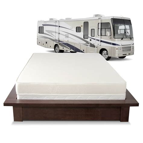 This memory foam mattress is made of a high density urethane foam that is specially designed to absorb and distribute heat evenly throughout the entire body. Serenia Sleep 6 Inch RV Memory Foam Mattress Review | Your ...