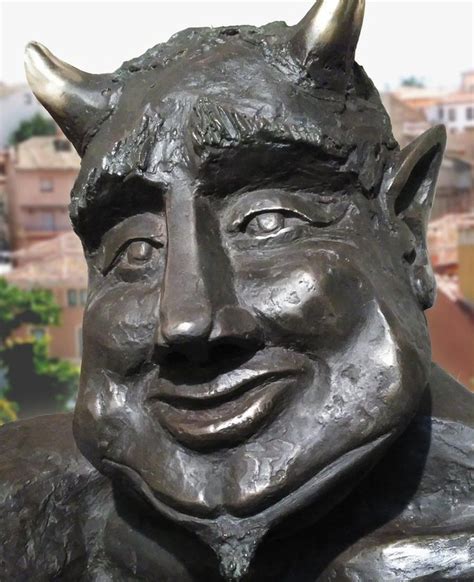 Spanish City Protests Against Too Friendly Devil Sculpture Bbc News