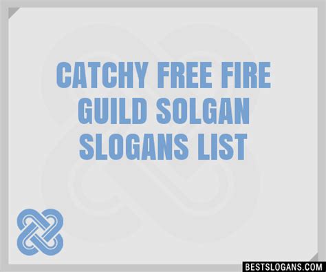 Cool username ideas for online games and services related to freefire in one place. 30+ Catchy Free Fire Guild Solgan Slogans List, Taglines ...