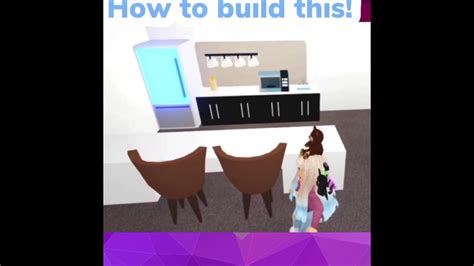 How To Build A Simple Kitchen Adopt Me Speed Build Youtube