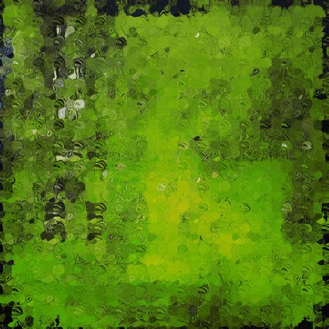 Abstract Painting Print Green Painting By Andrada Anghel Pixels