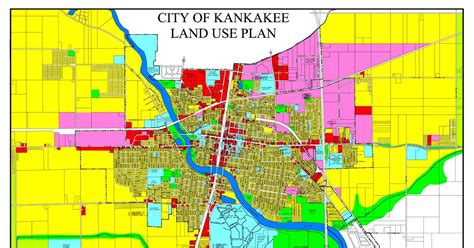 Planning Maps City Of Kankakee Land Use Plan