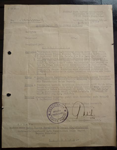 Koleksi Tempo Doeloe Dokumen Dokumen Kuno Langka Dari Negara Pasundan