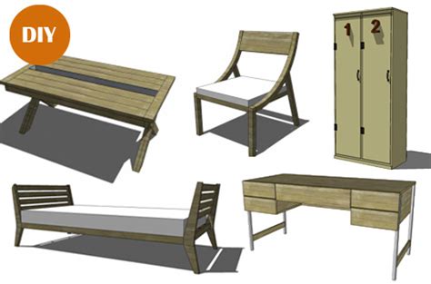 Furniture Plans Free   How To build DIY Woodworking  