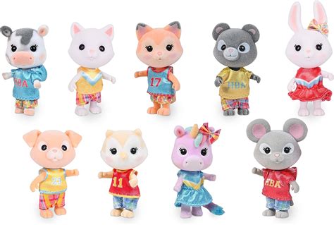 Sunny Days Entertainment Honey Bee Acres Back To School Pals 9 Figuras De Muñeca En Miniatura