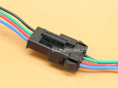 4 Pin Jst Sm Set Of Male 15cm Female 15cm Wires To Wires Connector