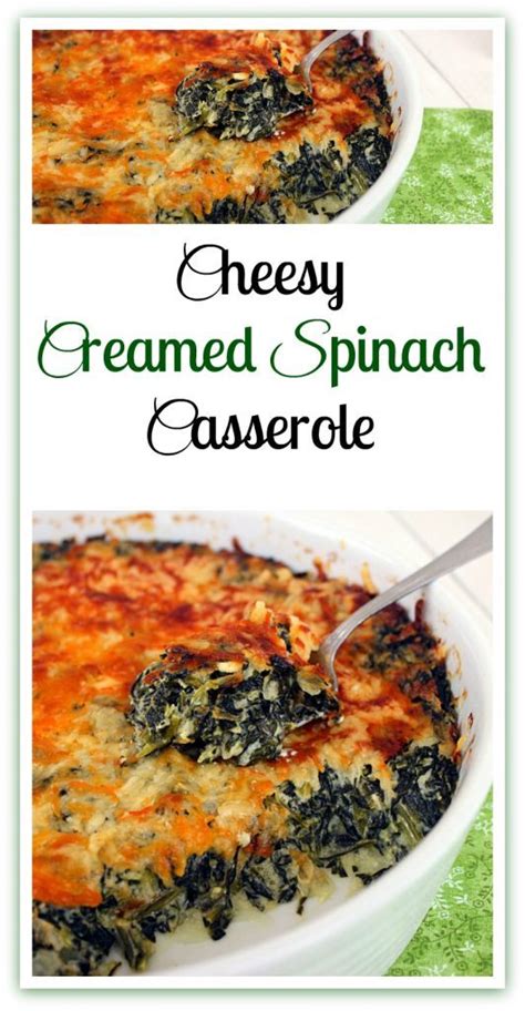 Become a member, post a recipe and get free nutritional analysis of the dish on food.com. Popeye's Vegetable(Recipe:Cheesy Creamed Spinach Casserole ...