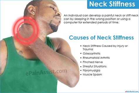 Neck Stiffness Treatment Home Remedies Exercises Causes