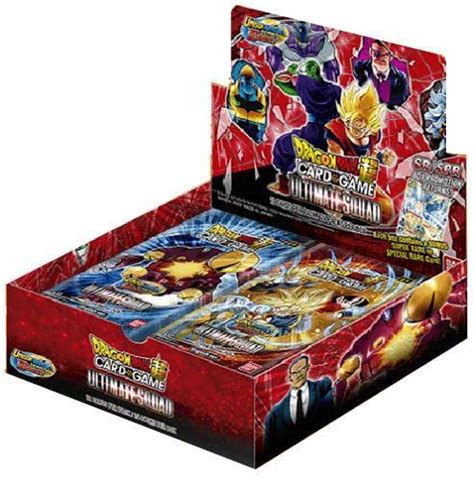 Buy Dragon Ball Super Card Game Ultimate Squad Booster Box Online At