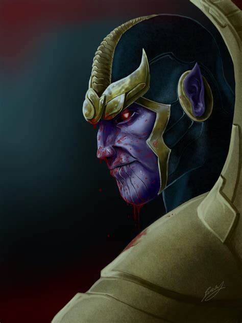 Thanos Fanart Let Me Know What You Think Marvel
