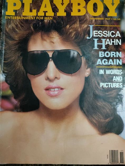 Playboy November 1987 Jessica Hahn Cover Pam Jean Stein Playmate