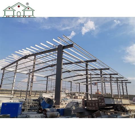 Nude Packed 8 Grades Earthquake Resistance Prefab Steel Structure