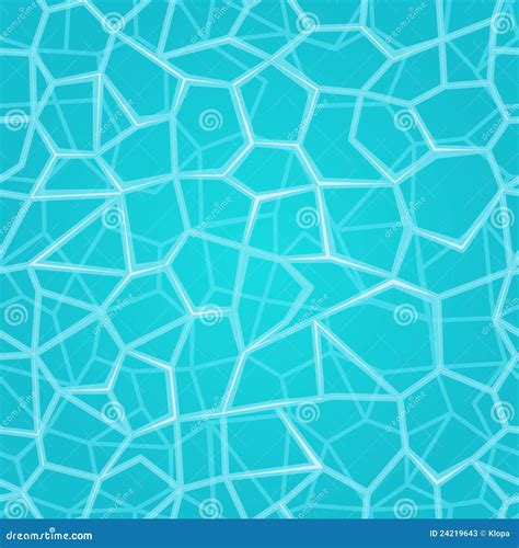 Water Surface Background Caustic Texture Vector Illustration