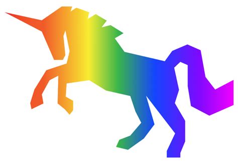 Rainbow Unicorn Transparent Clipart Unicorn Clip Art Rainbow Unicorn