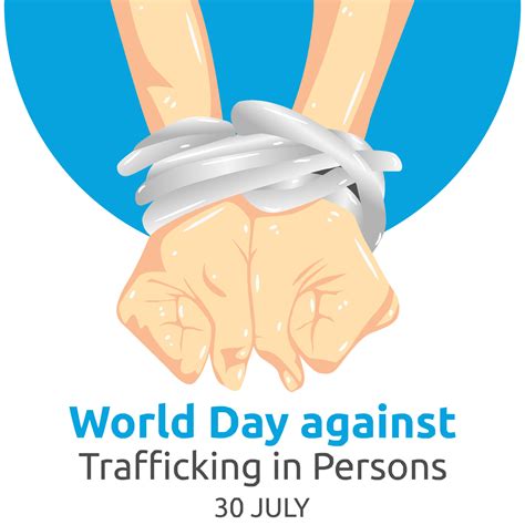 world day against trafficking in persons vector lllustration 5348923 vector art at vecteezy