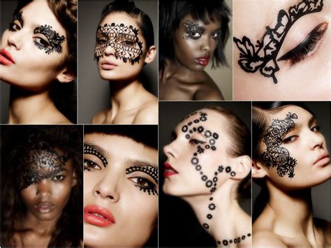 Face Lace The Hottest New Winter Trend Face Lace Beauty