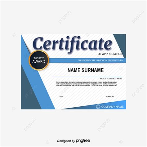 Certificat Anglais Png Vecteur De Certificat Cadre Anglais Png Et