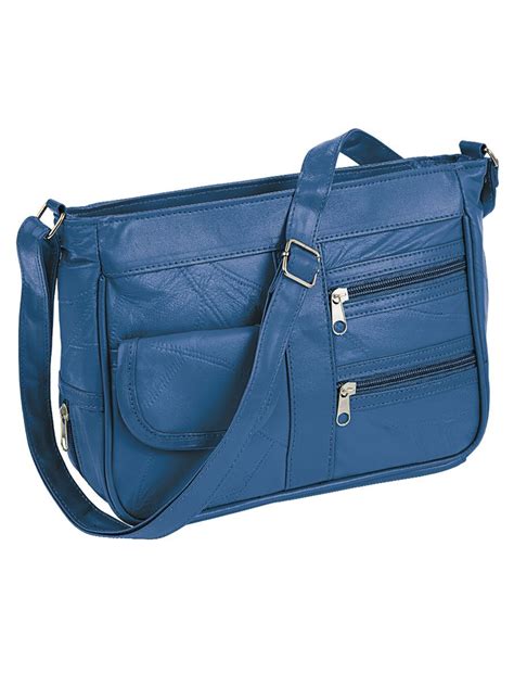 Haband 9 Pocket Leather Handbag Leather Handbags Handbag Leather