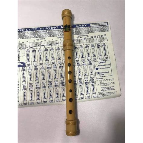 Kingflute Bamboo Flute Key Of C Natural Shopee Philippines