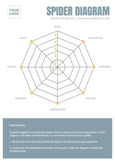 Create A Spider Diagram Online And Free