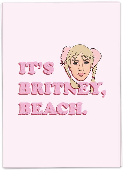 Britney Beach Kaart Blanche