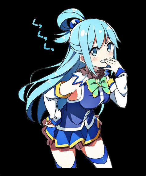 People Call Me Aqua Konosuba Digital Art By Igii Bee Fine Art America