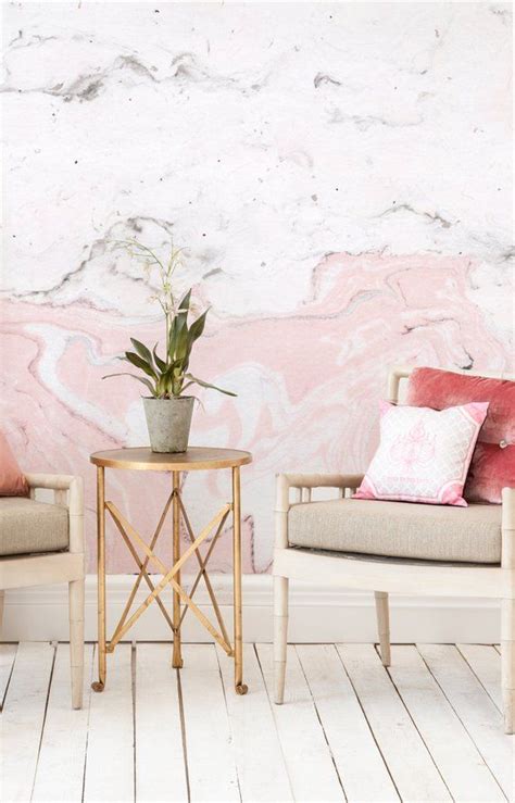 Marble moroccan temporary wallpaper moroccan pattern regular | etsy. Pink marble stone texture Wallpaper - Removable ...