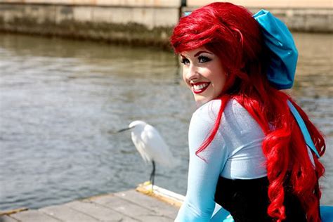 Mermaid Halloween Costume And Makeup From A Real Life Ariel Youplusstyle