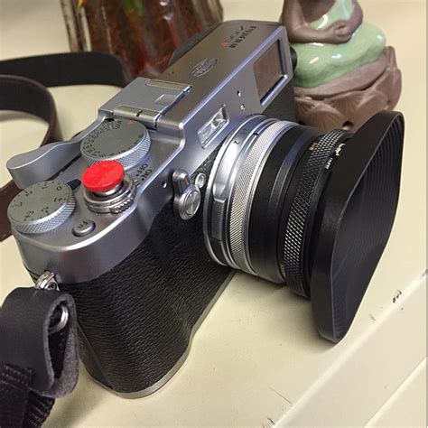 Metal Lens Hood & Adapter for Fujifilm Fuji Finepix X100V X100S X100T