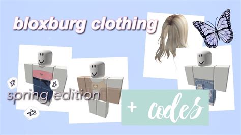 Roblox promo codes are codes that you can enter to get some awesome item for free in roblox. cute bloxburg clothing + codes | Roblox Bloxburg - YouTube
