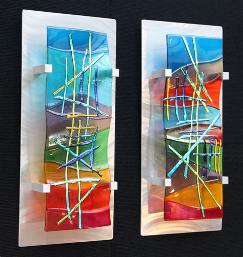 Fused Glass Wall Art by Frank Thompson | Fused glass wall art, Stained ...