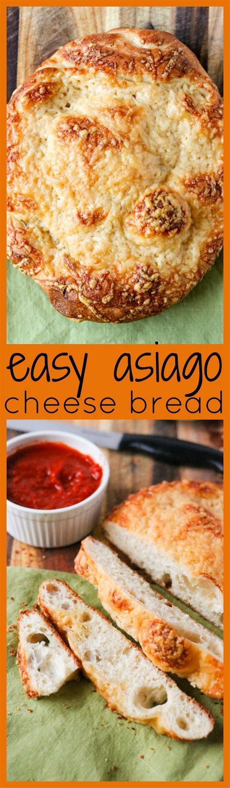 This Easy Asiago Cheese Bread Is Made From Store Bought Pizza Dough So