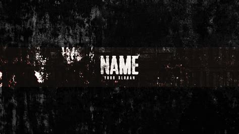 Free Eroded Youtube Banner Template 5ergiveaways